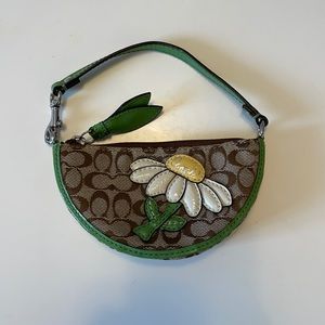 Flower themed Coach bag.